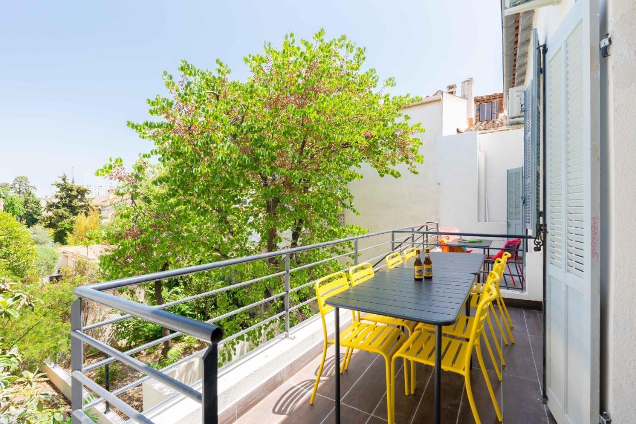 Le Concorde 3 - Appartement 2 Chambres - 8 Pers - Terrasse - Clim Marseille Exterior photo